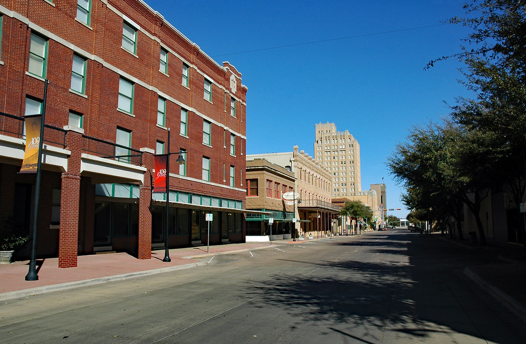 Abilene Commercial Historic District Looking at the main h… Flickr