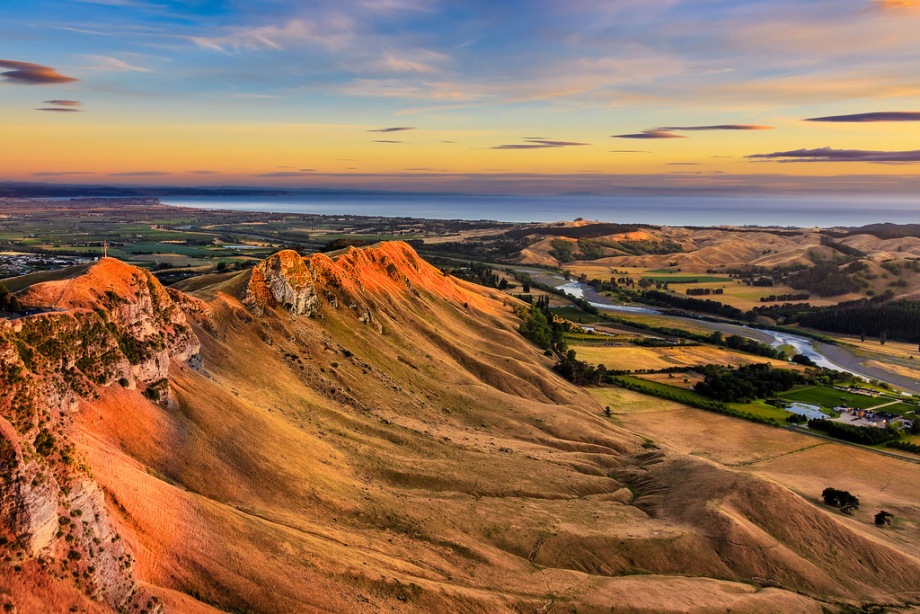 Elevation of Flaxmere, Hastings, New Zealand Topographic Map