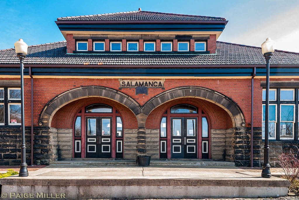 Salamanca, NY Salamanca BR&P Railroad Station (1912) Paige Miller Flickr