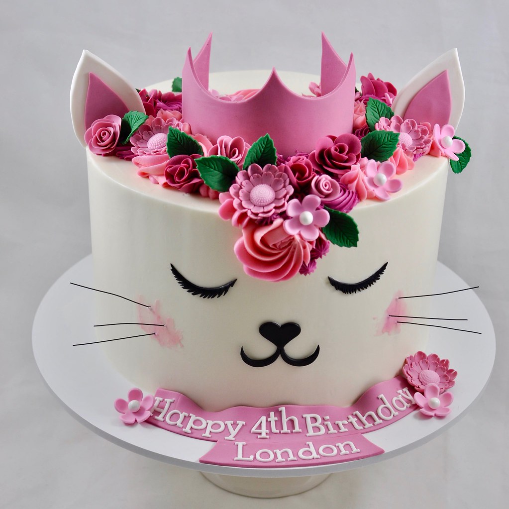 Cat birthday cake Jenny Wenny Flickr