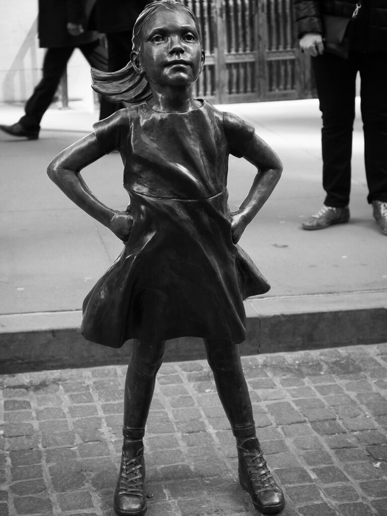 fearless Girl Image result for statue outside wall street … Flickr
