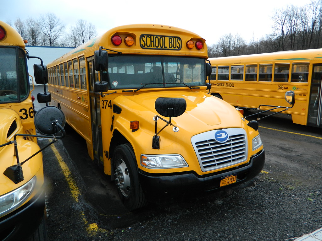 Whitesboro Central School 374 Bus lot Whitesboro, NY Flickr