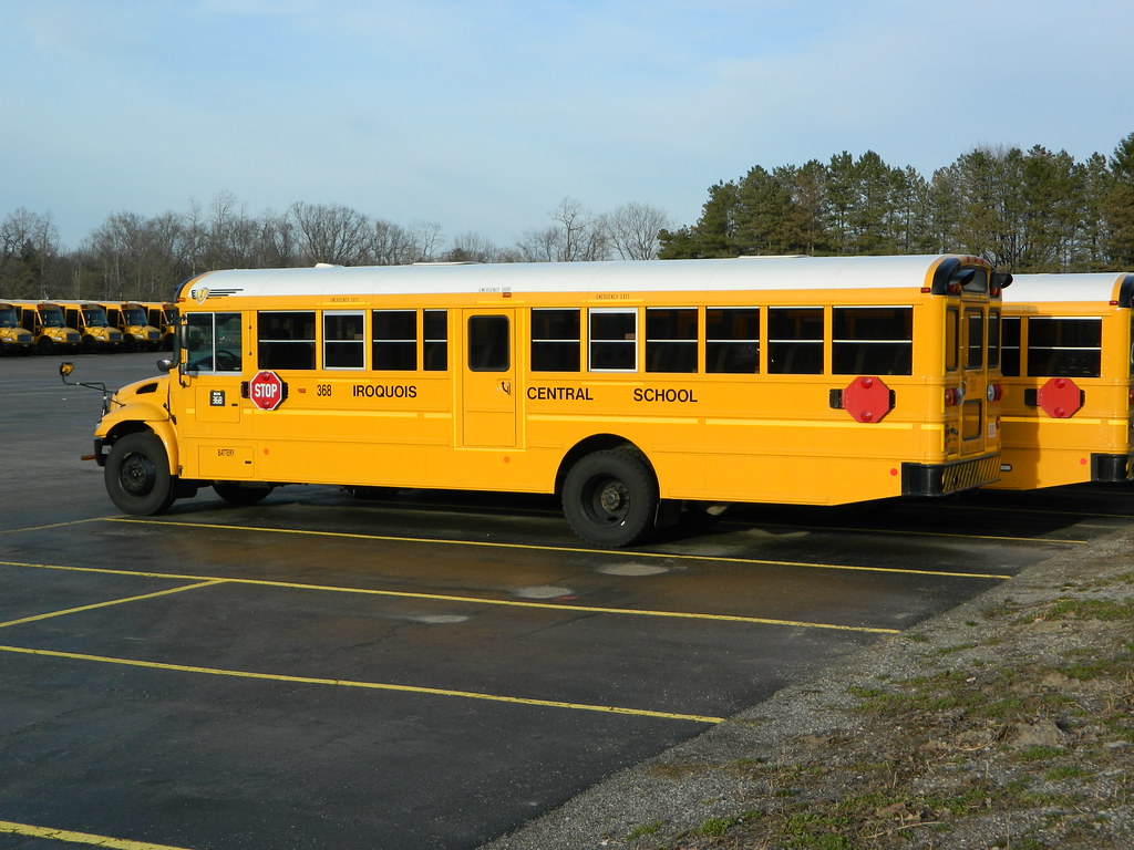 Iroquois Central School 360 Bus lot Elma, NY Cincinnati NKY Buses