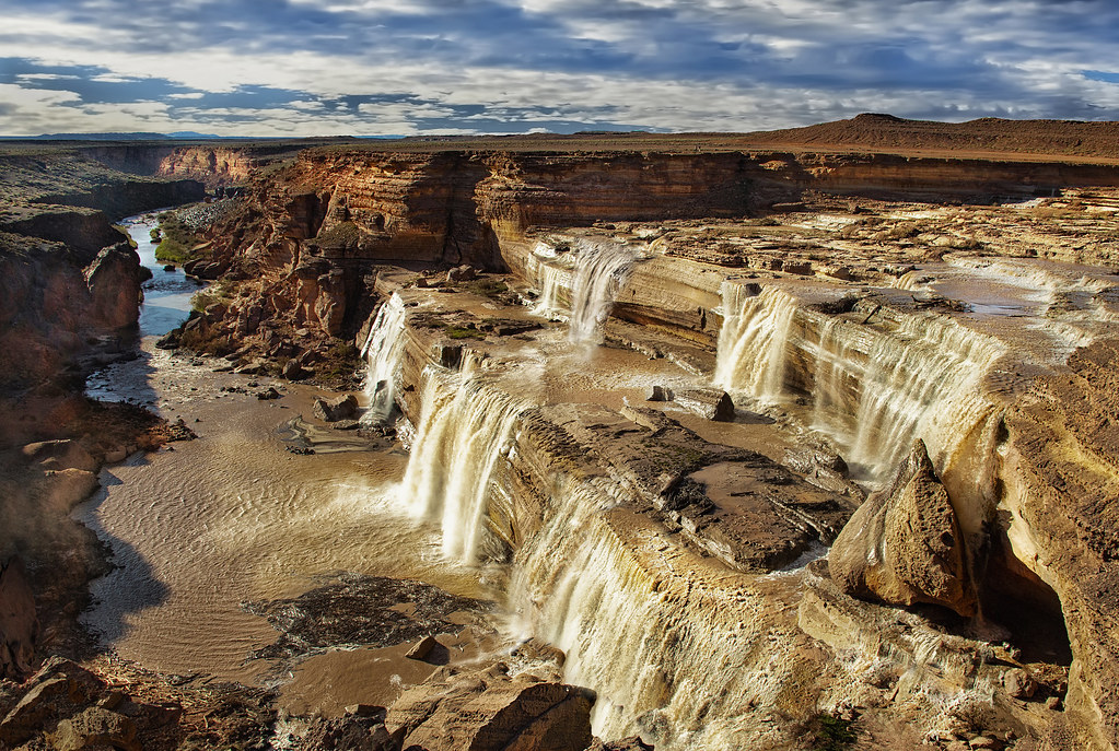 Grand Falls Little Colorado River Spring Overflow Flickr