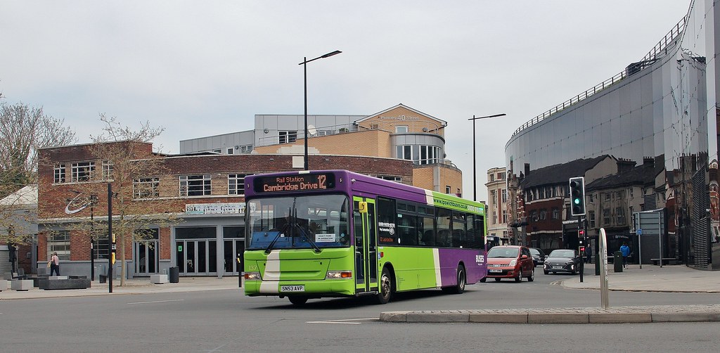 SN53 AVP, Ipswich Dennis Dart 137, Princes Street, 23rd. A… Flickr