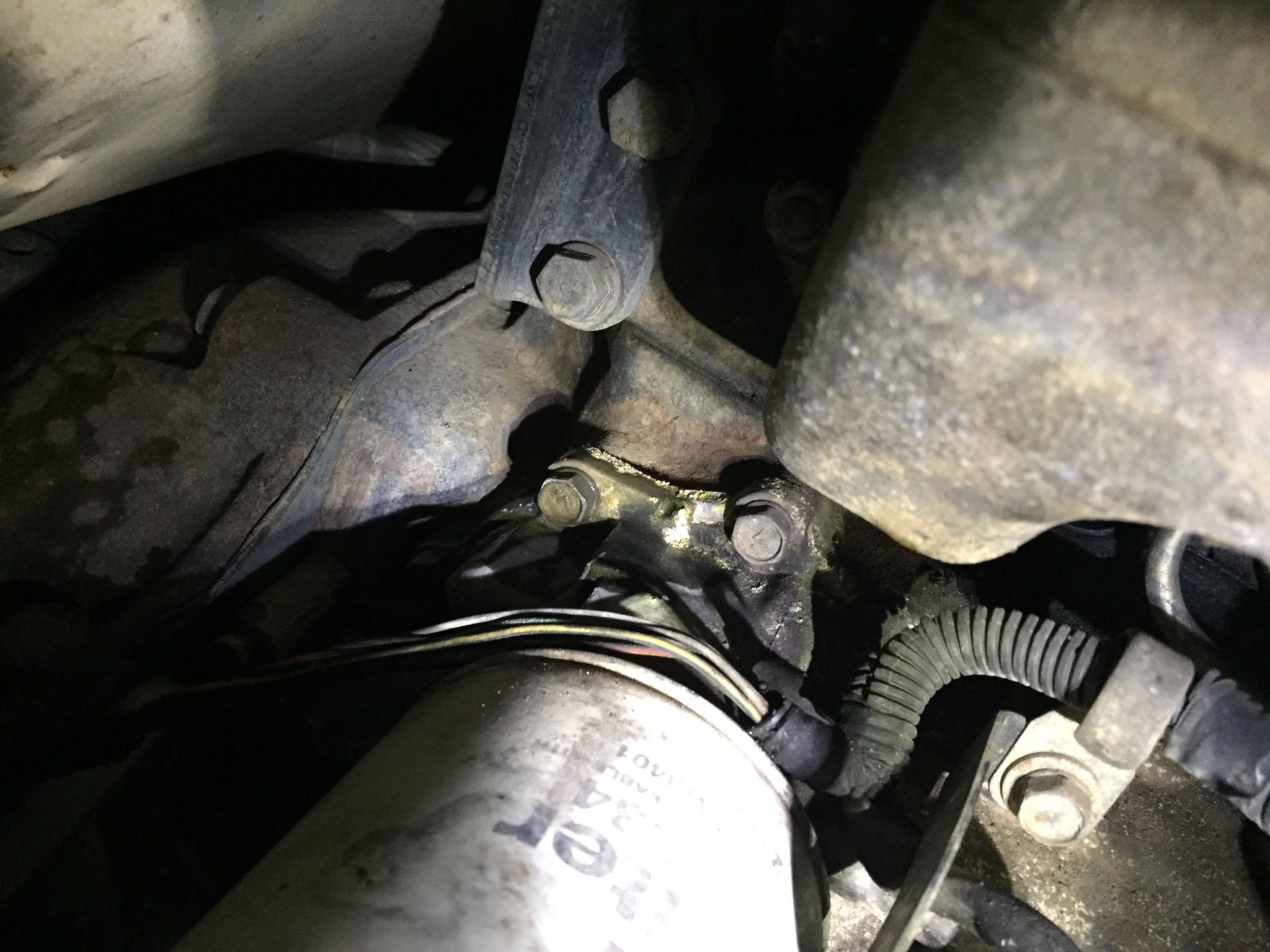 TD42 oil cooler (heat exchanger) water leak Patrol 4x4 Nissan