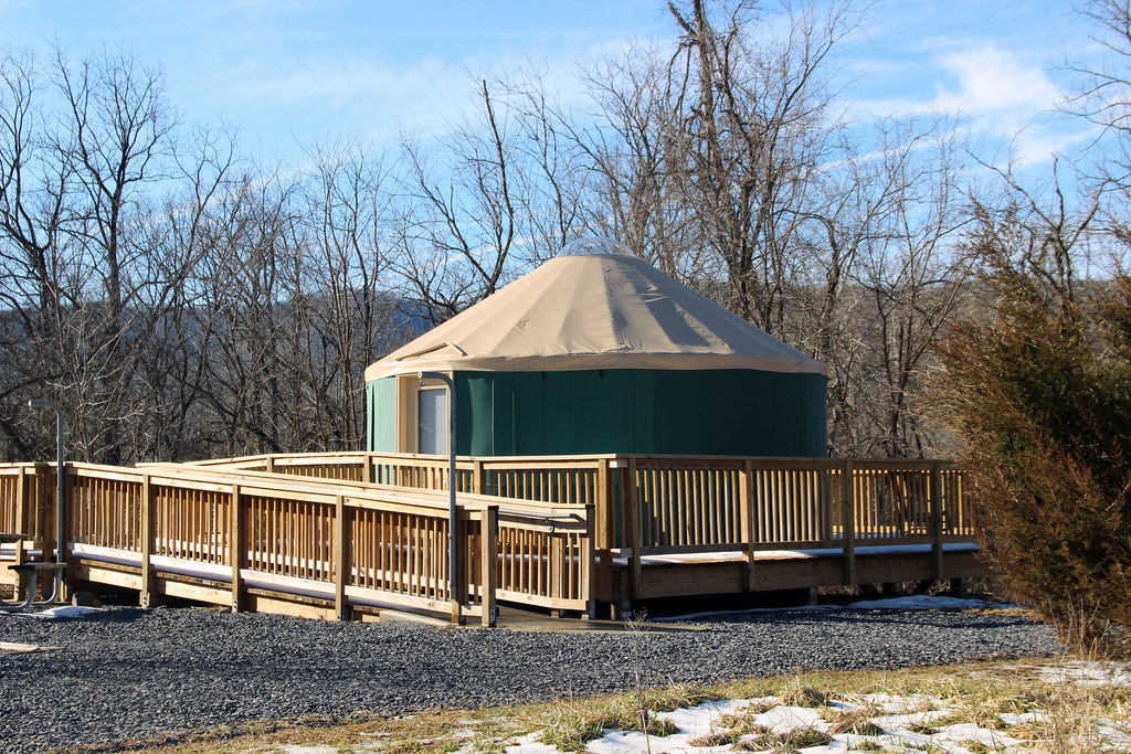 Yurts at Shenandoah River State Park Recreational yurts ar… Flickr