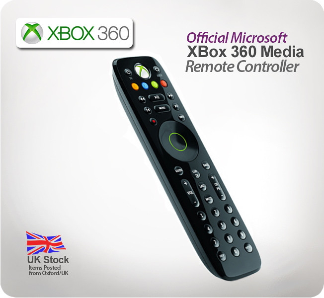 Official Microsoft XBox 360 Media Remote (in Good Condition) eBay