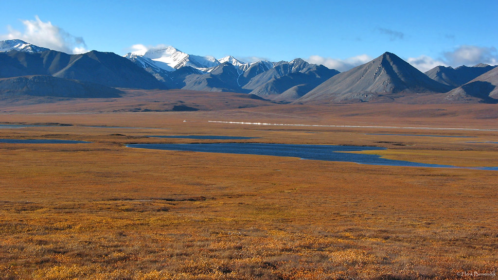 Alaska Galbraith Lake tundra Tundra at Galbraith Lake. Br… Flickr