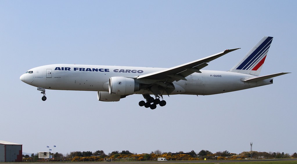 "Air France 6731" Boeing 7772F freighter of Air France