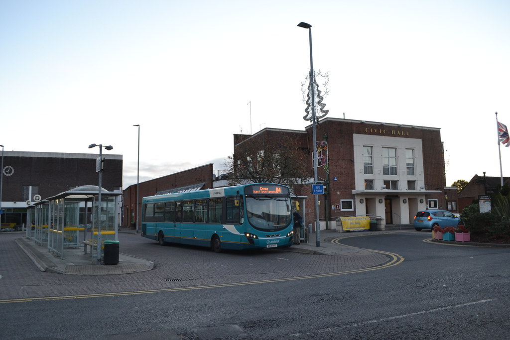 Arriva North West 3160 MX14HRO Seen at Nantwich Bus Statio… Flickr