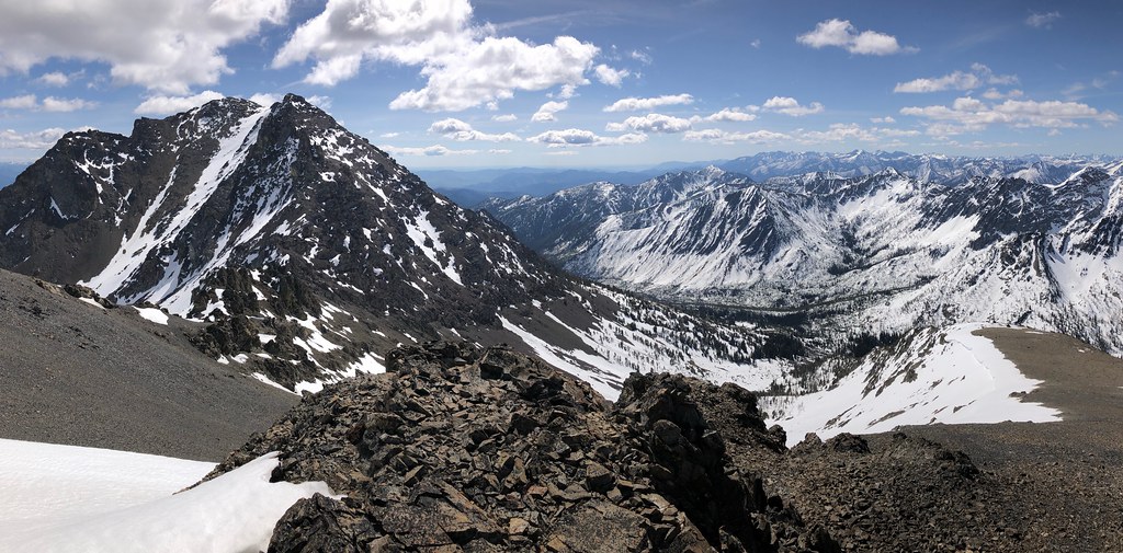 Mount Gardner & Gardner Meadows, from Point 8487. Brian Flickr