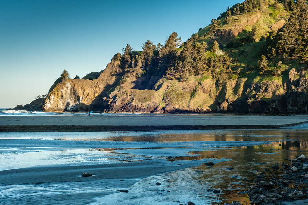 Agate Beach, Newport Oregon At Yaquina Headland. JLH Photography
