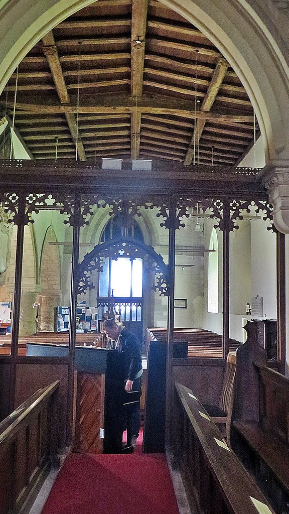 Butlers Marston Warwickshire Looking west down the 14c cha… Flickr