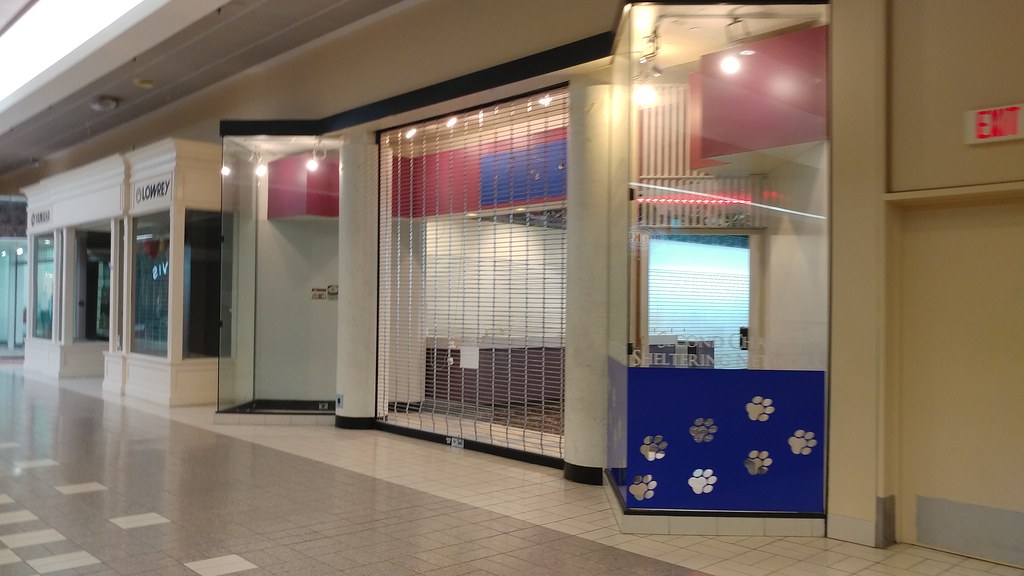 Former pet store, Eastern Hills Mall Moved down the hall. WNYMike