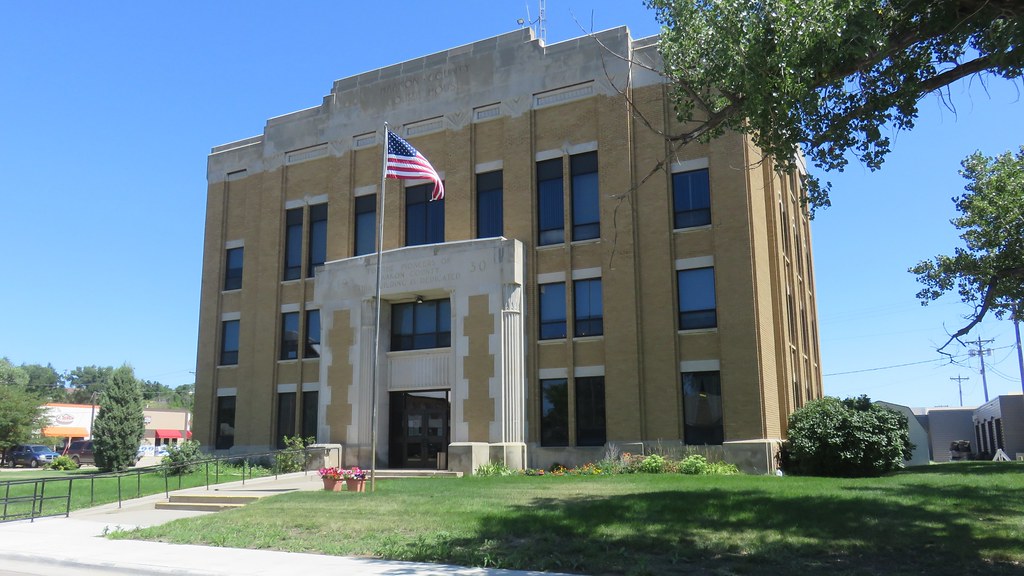 Haakon County Courthouse (Philip, South Dakota) Designed i… Flickr
