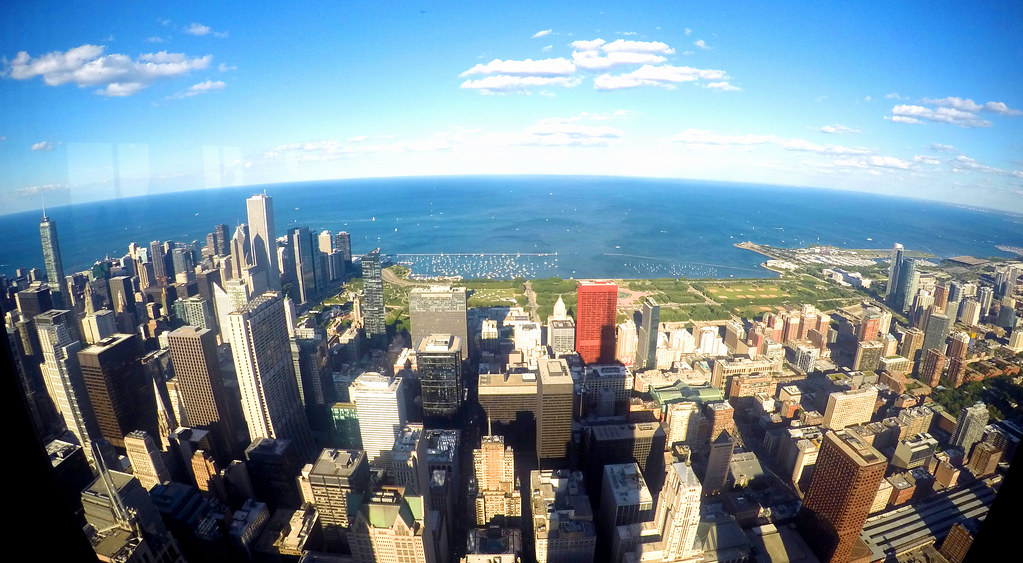 Chicago 2017 From the 99th floor of the Willis Tower, ahea… Flickr