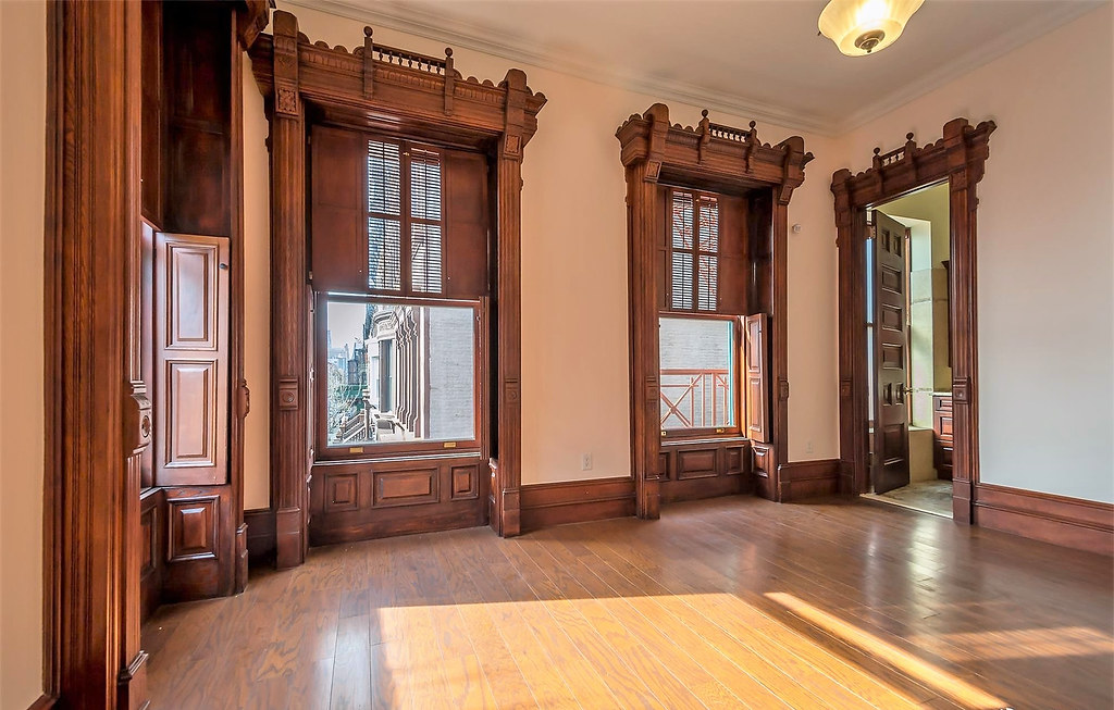Harlem Lenox Avenue apartment old interior Victorian woodw… Flickr