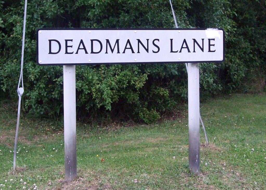 Galleywood, Deadmans Lane The infamous 'Deadmans Lane' in … Flickr