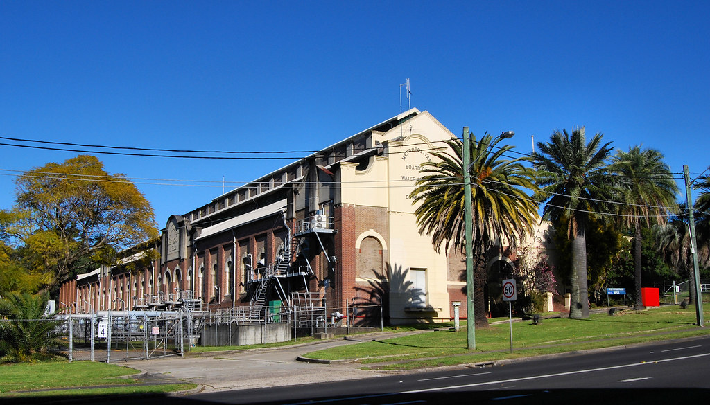 Sydney Water Pumping Station, West Ryde, Sydney, NSW. Flickr