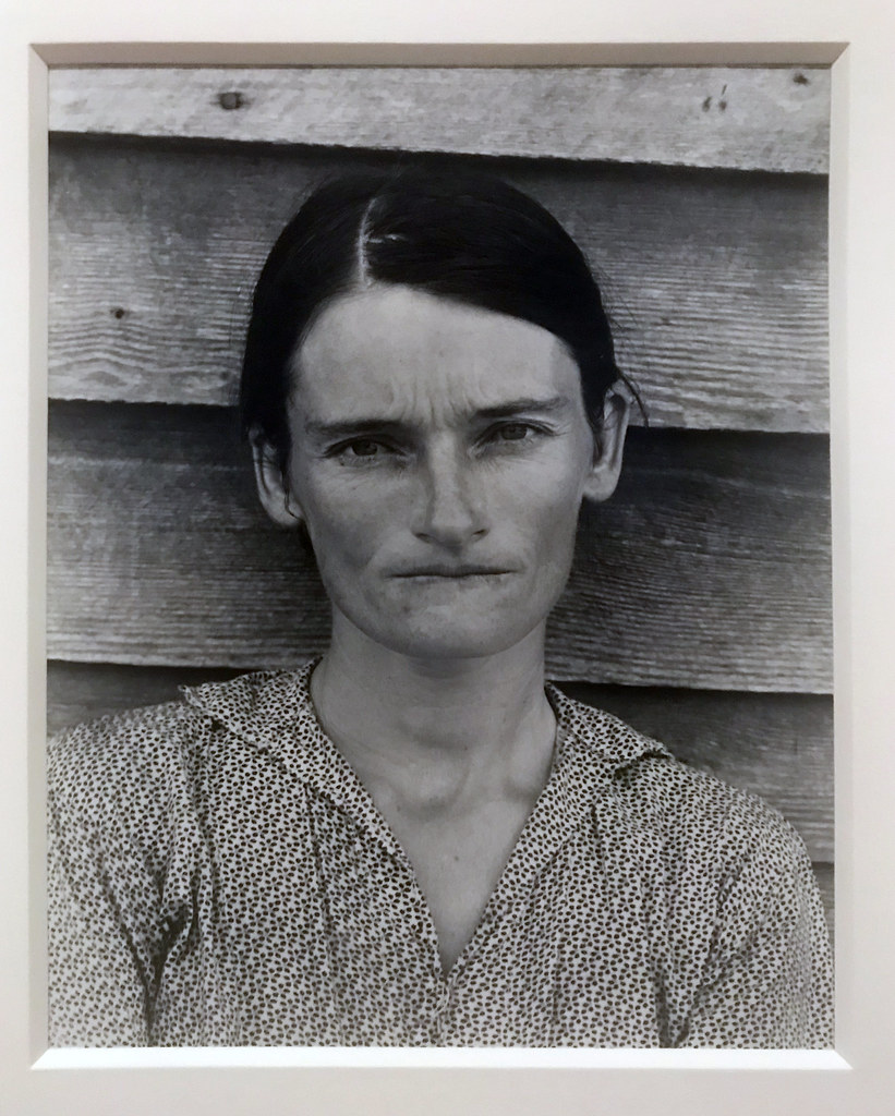 Walker Evans Allie Mae Burroughs, 1936. Gelatin silver pri… Flickr