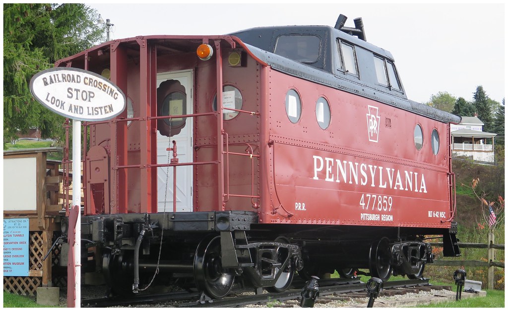 Pennsylvania PRR 477859 Caboose Gallitzin PA Jim Hoover Flickr