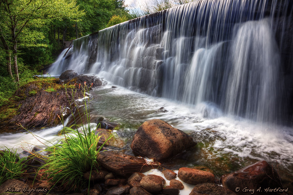 Waterfall at Garland Pond, Maine For many years I've wante… Flickr