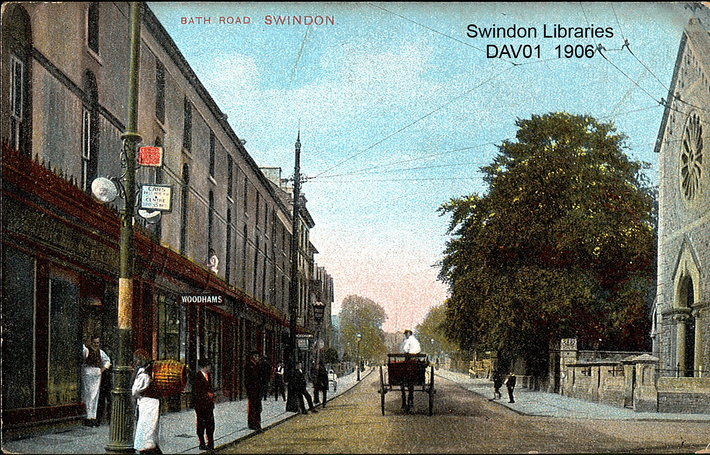 1906 Bath Road, Old Town, Swindon (Postcard) Source Scan… Flickr