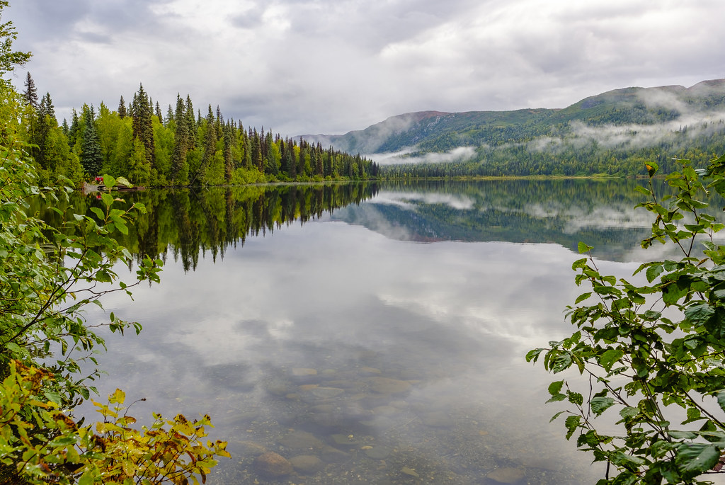 Alaska sunrise Byers Lake, Talkeetna DSCF5982 Albert Leung Flickr