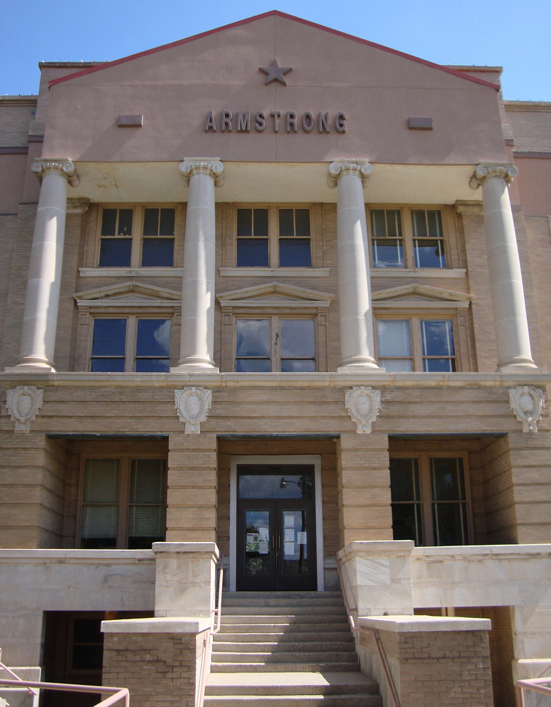 Armstrong County Courthouse Detail (Claude, Texas) Flickr