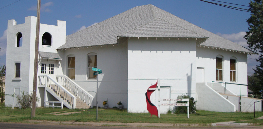 First United Methodist Church (Hedley, Texas) This unique … Flickr