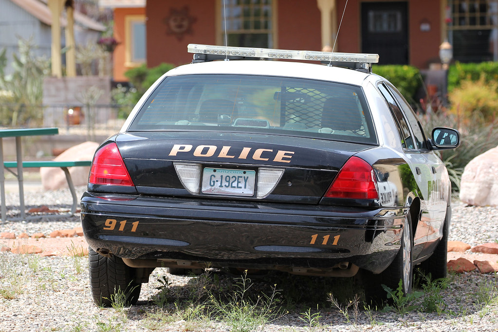 Clarkdale Police, AZ Crown Vic 111. Insomnia Cured Here Flickr