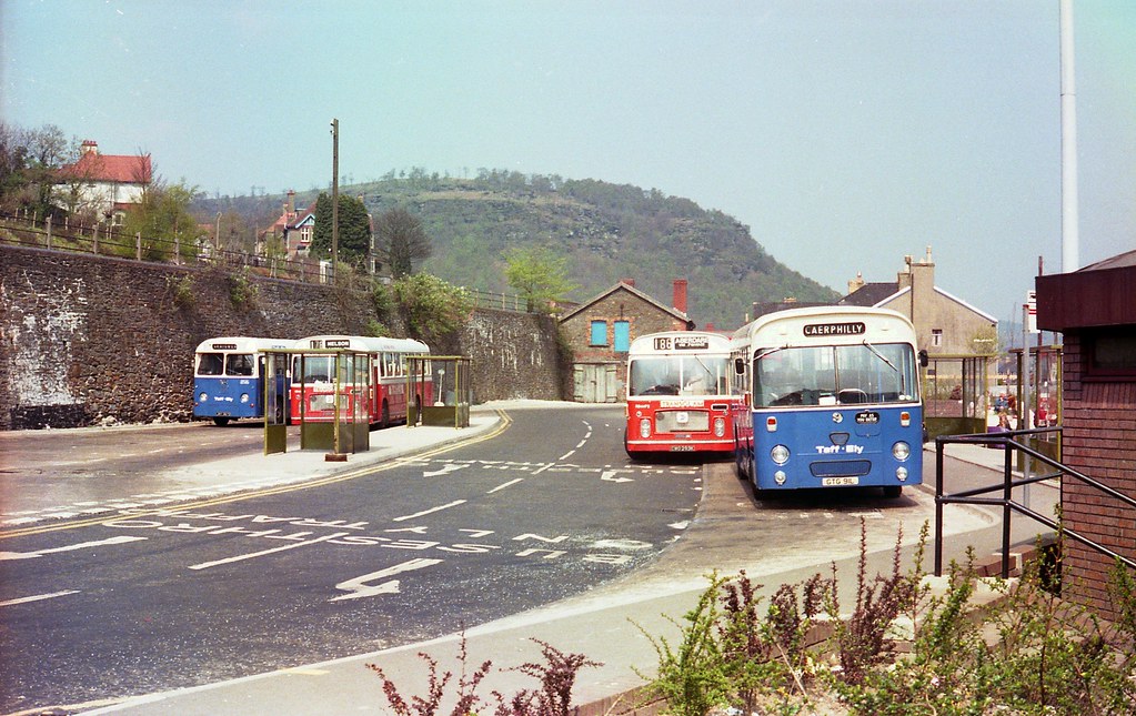 Pontypridd bus station in the 1980s Not much more to say r… Flickr