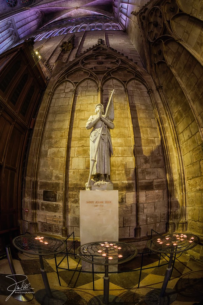 Jeanne d'Arc Sainte Jeanne d'Arc (14121431), NotreDame, … Flickr