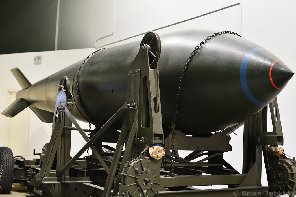 Grand Slam Earthquake Bomb WWII, RAF. Bomb, Medium Capacit… Flickr