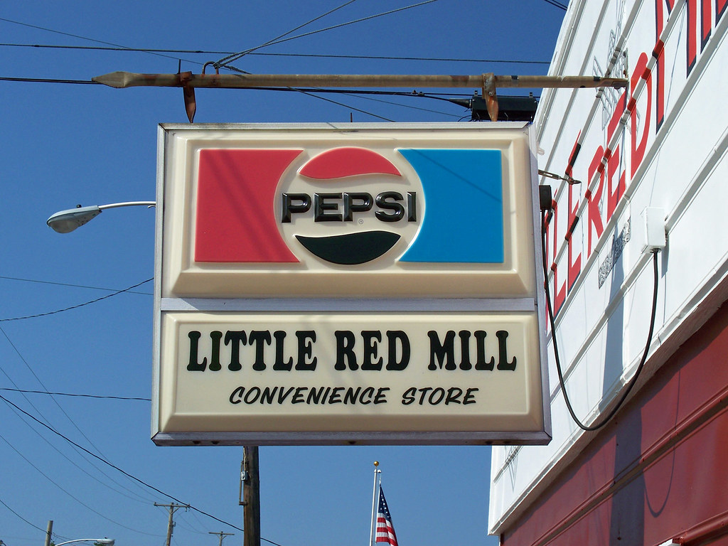 OH Belle Center Little Red Mill Pepsi sign for Little Re… Flickr