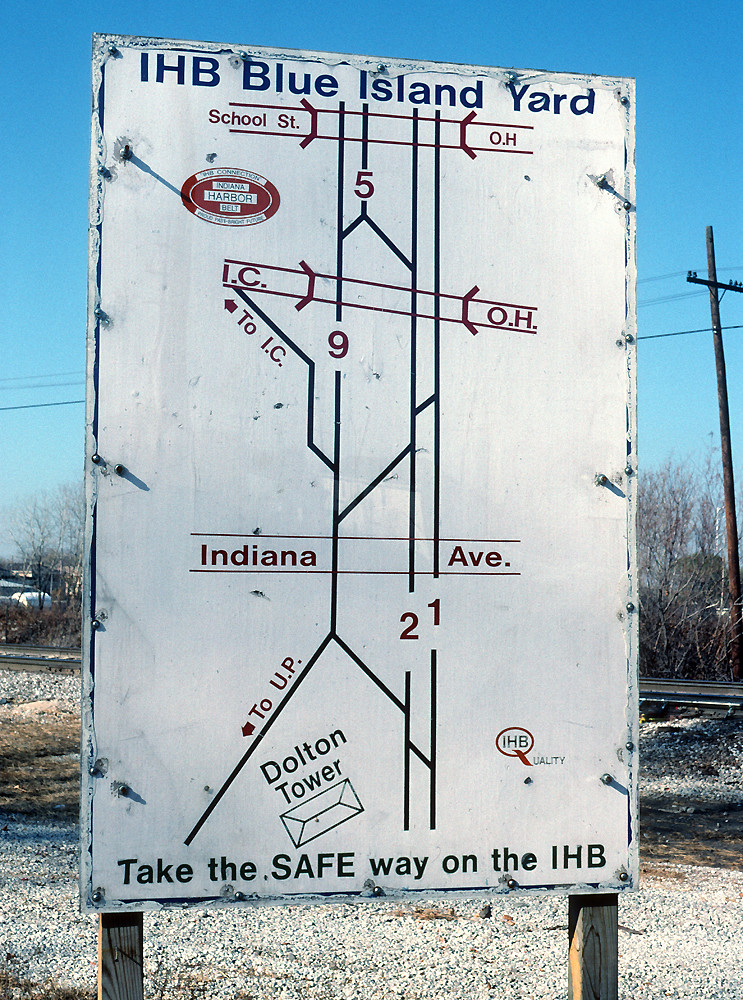 IHB Blue Island Yard at Dolton, Illinois on November 13, 1… Flickr