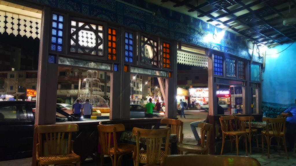 Coffee shop in Egypt " Don Quixote " Flickr