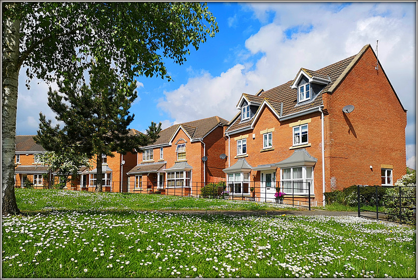 Lang Farm Just a scene from the Lang Farm estate, Daventry… Flickr