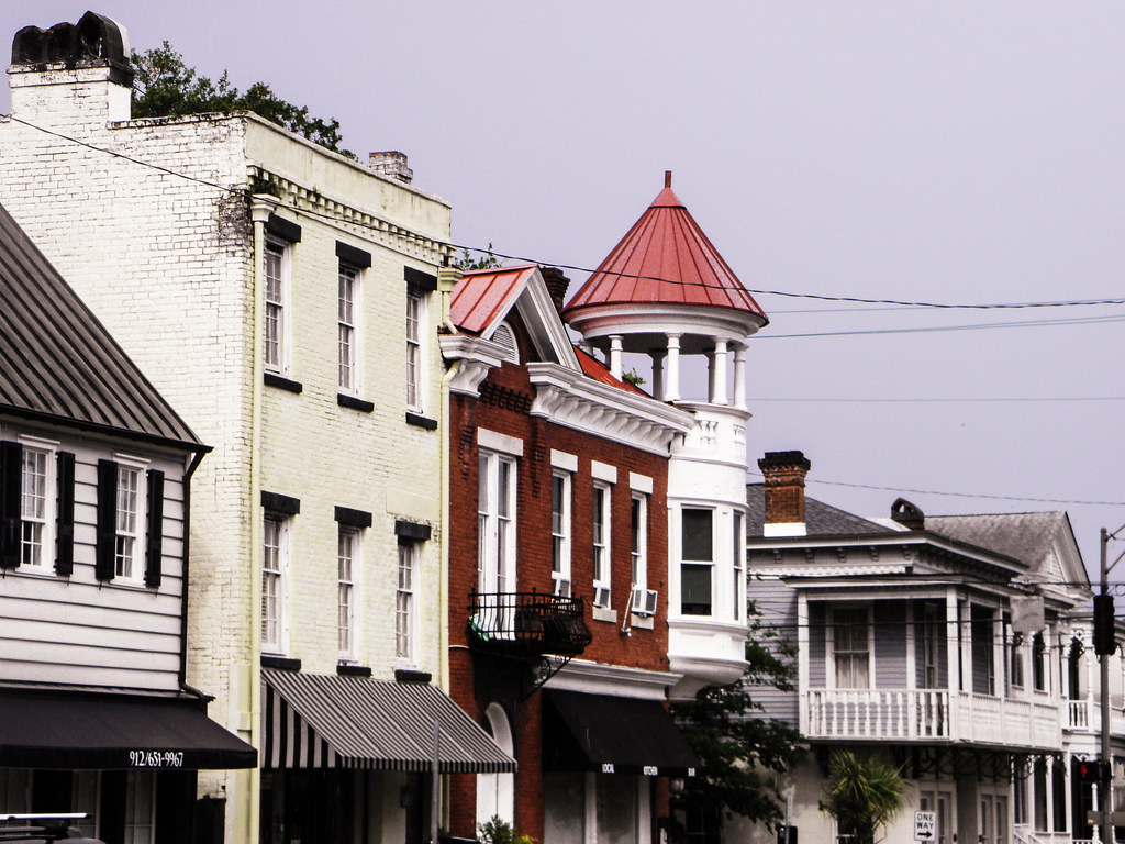 Broughton Street / Savannah, OLYMPUS DIGITAL CAMER… Flickr