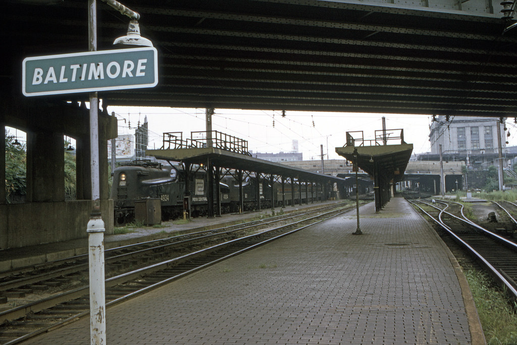 US Railroads PRR GG1 4934 91983 Baltimore Penn Station Flickr