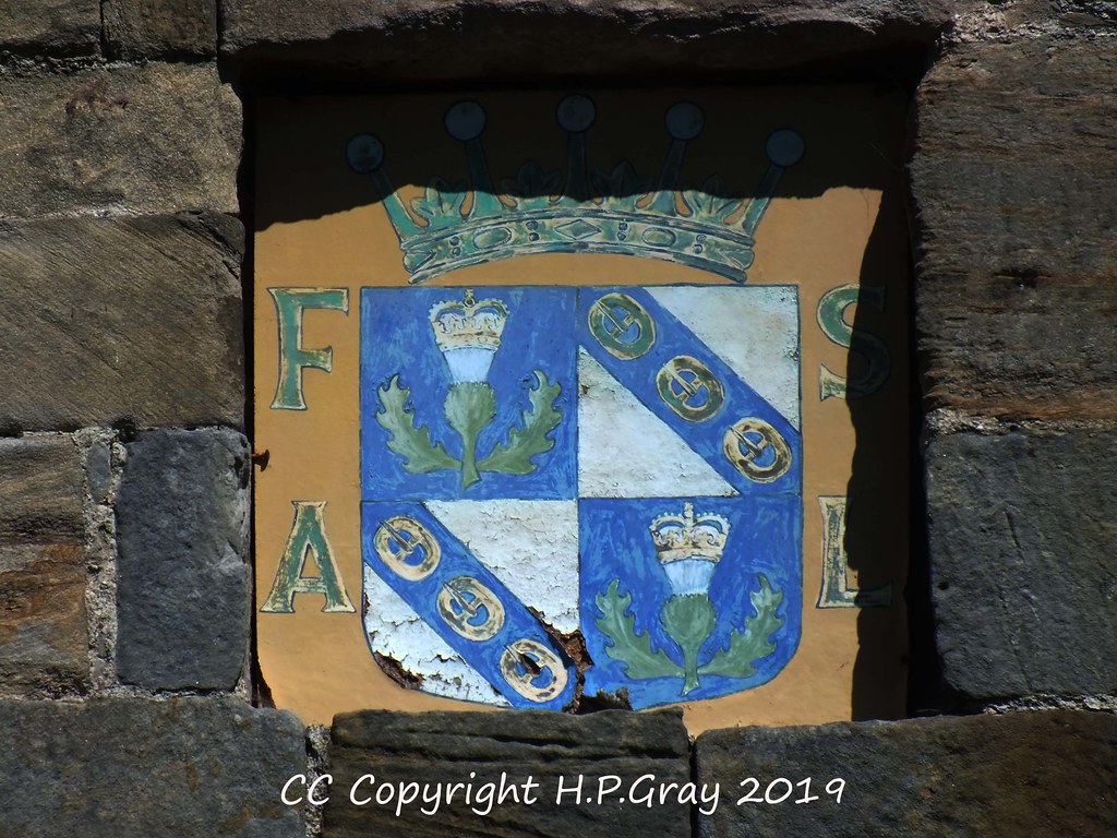 Balgonie Castle Coat of Arms Hugh Gray Flickr