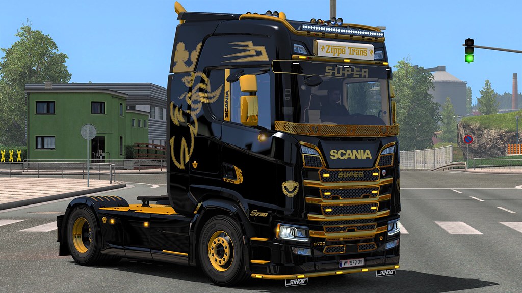 Gold Edition The new Scania Edition for the road haulier w… Flickr