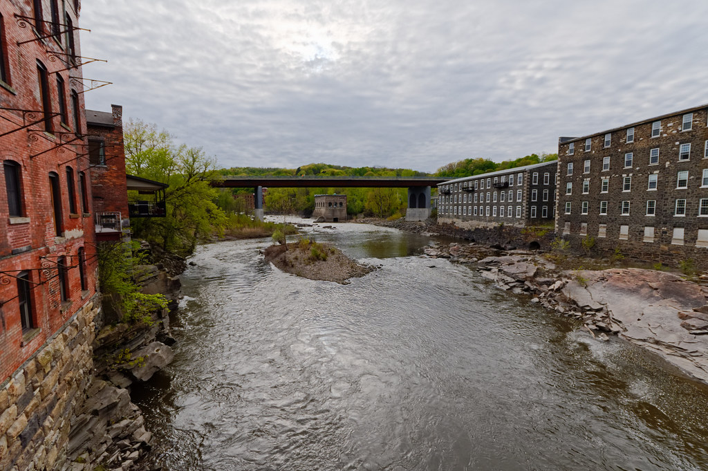 Mohawk River View Little Falls, New York. Paul Flickr