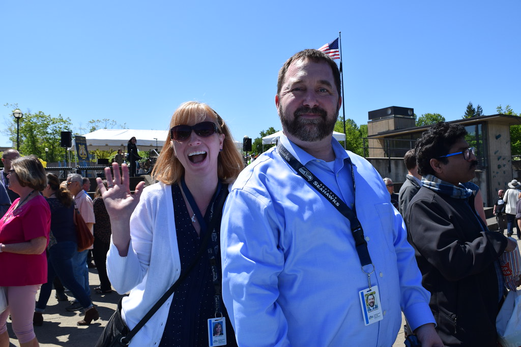 Olympia event Lydia Hoffman and Ben Hainline Employment Security Department Flickr