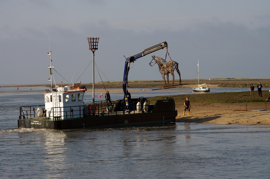 Wells Next The Sea horse sculpture returns The steel horse… Flickr