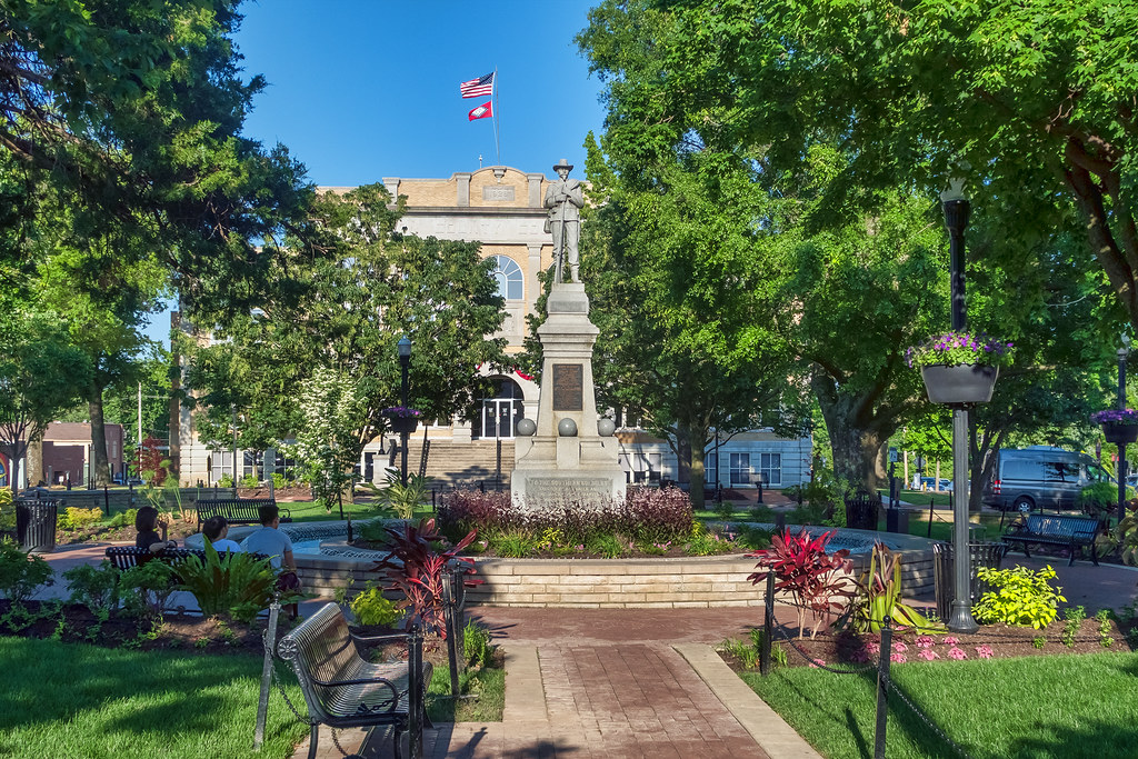 Bentonville Town Square In Bentonville, Arkansas. The Bent… Flickr