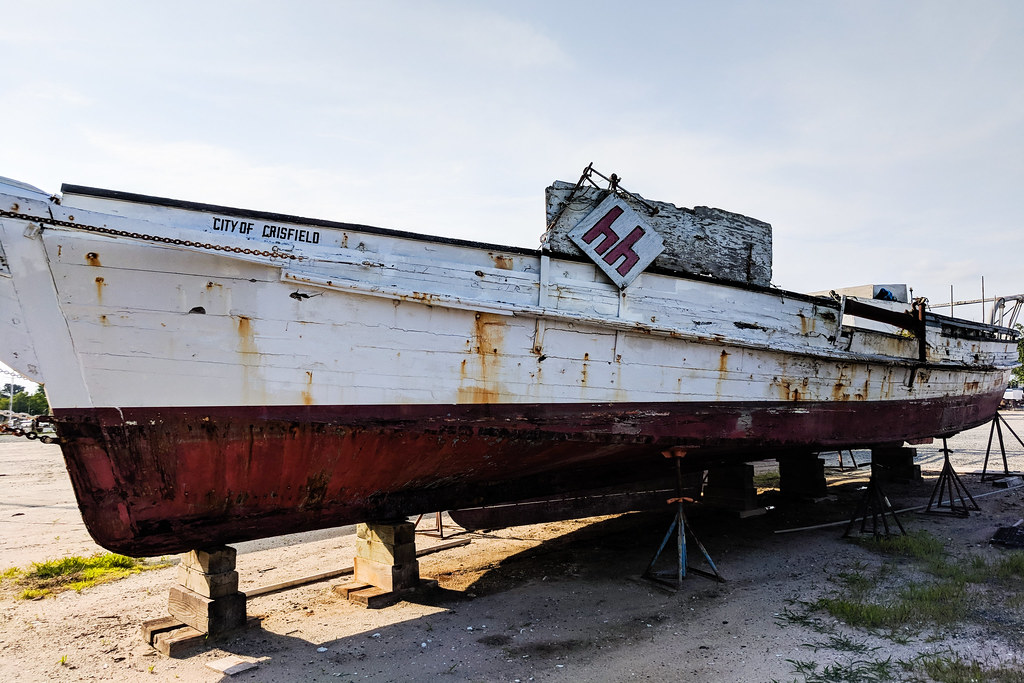 Deal Island, Md. The skipjack City of Crisfield, which bel… Flickr