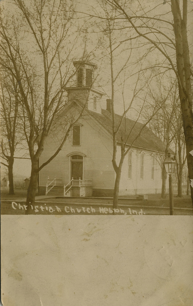 Christian Church, 1907 Hebron, Indiana Christian Church,… Flickr