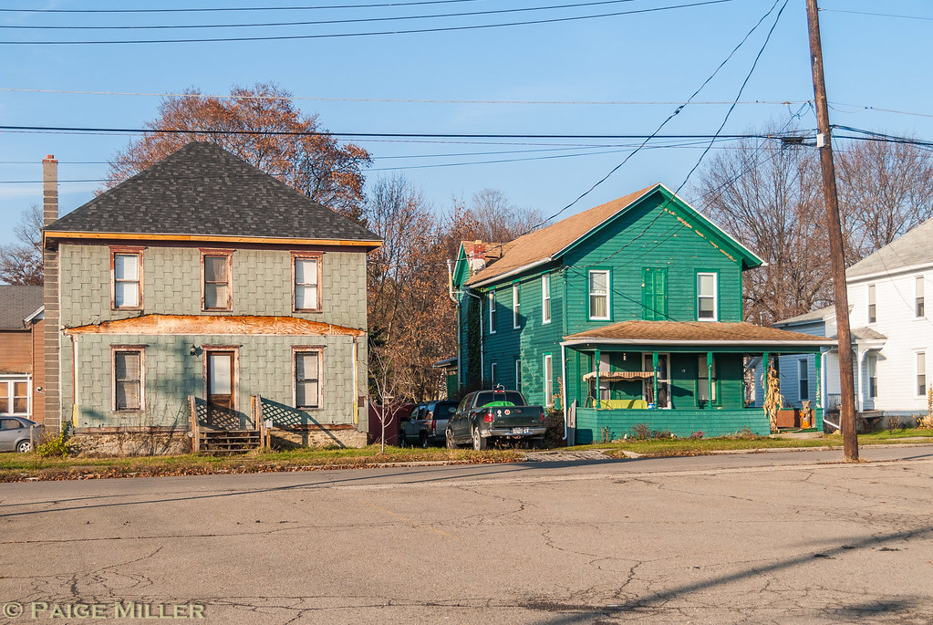 Wayland, NY Old houses on S. Main St. Paige Miller Flickr